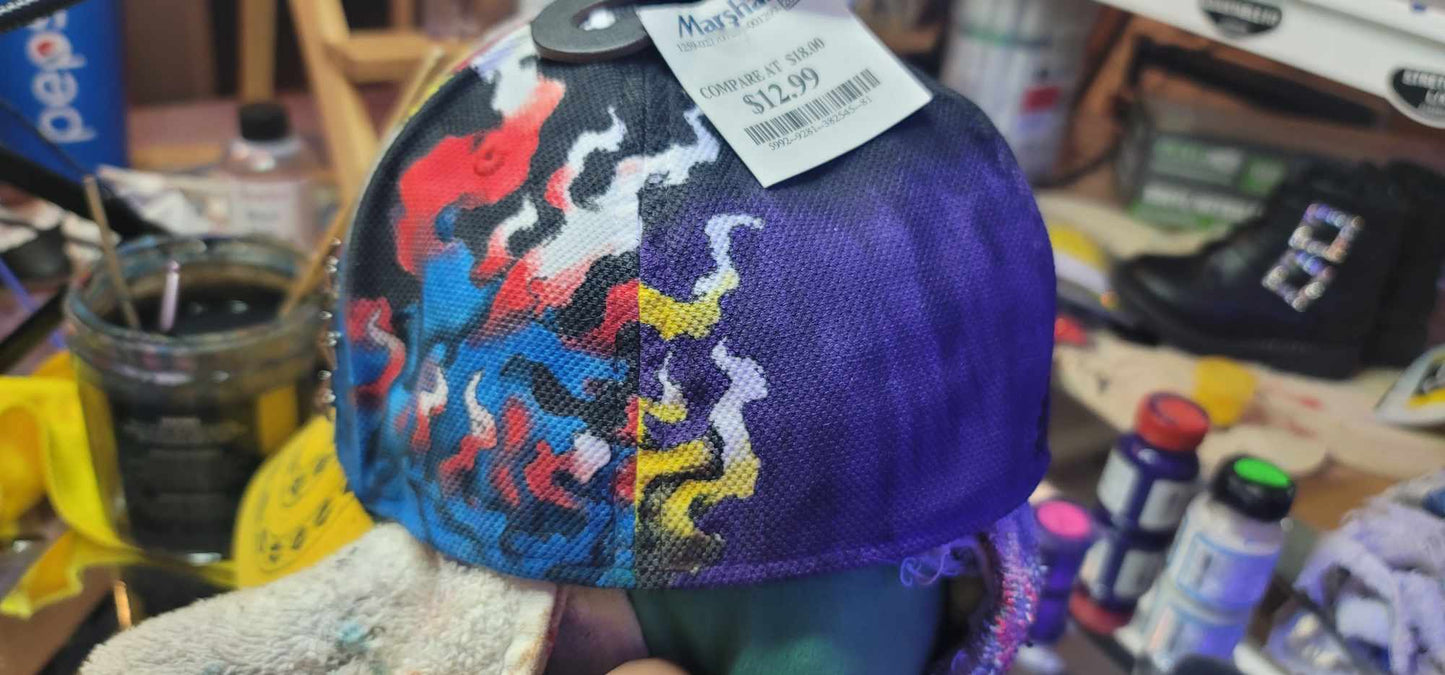 Custom “Do Not Comply” Patriotic Hat — Hand-Painted & Built to Stand Out