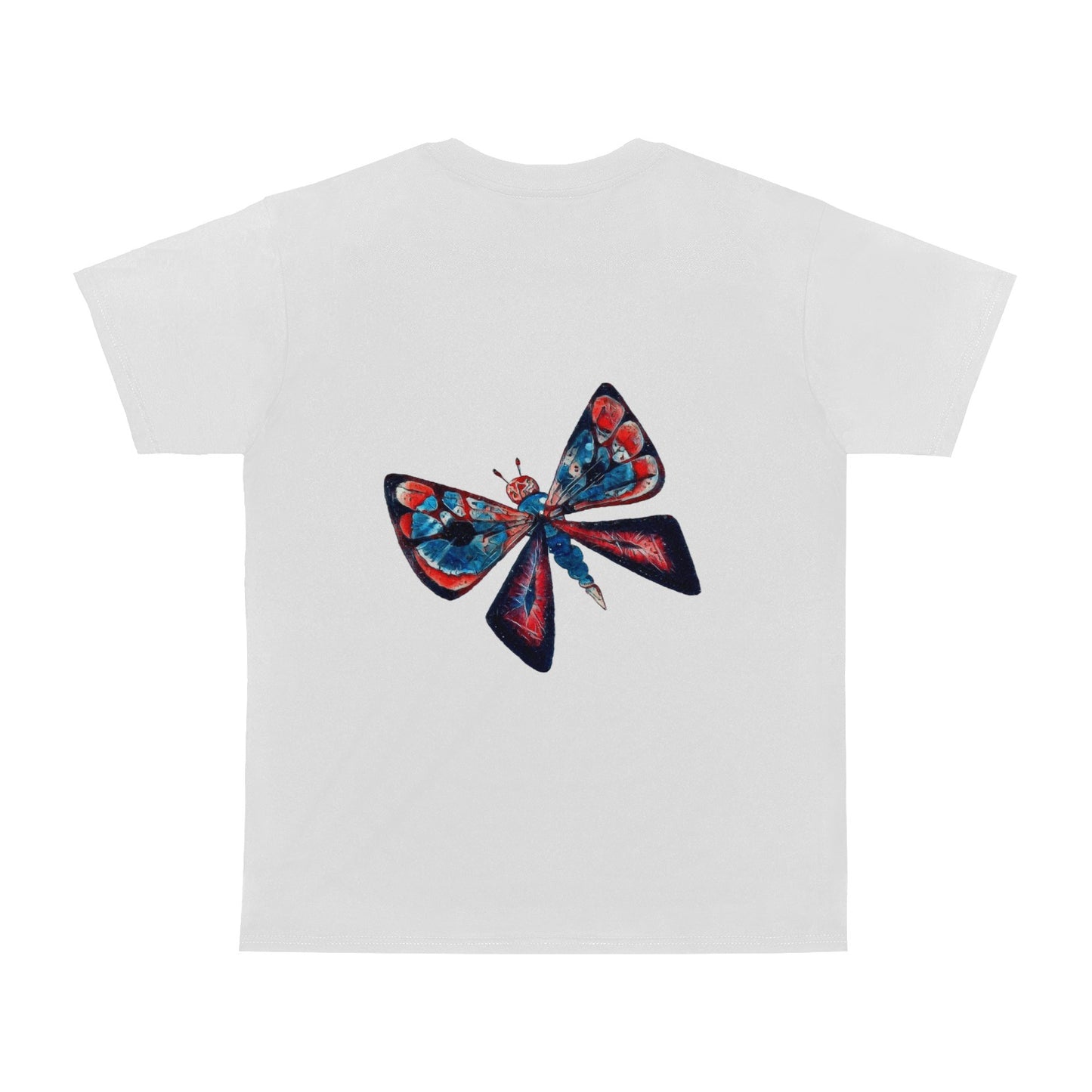 4th of July Eyeball Butterfly T shirt Blue Classic Men's T-shirt (USA Size)