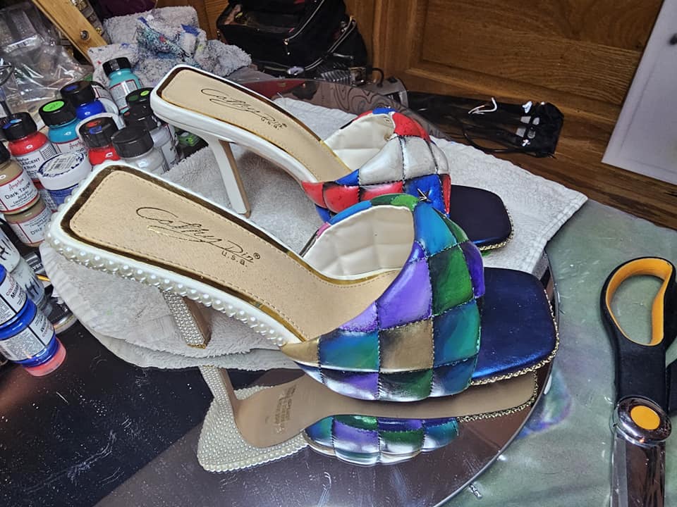 “American Mermaid” — Where Patriotism Meets Fantasy  OOAK