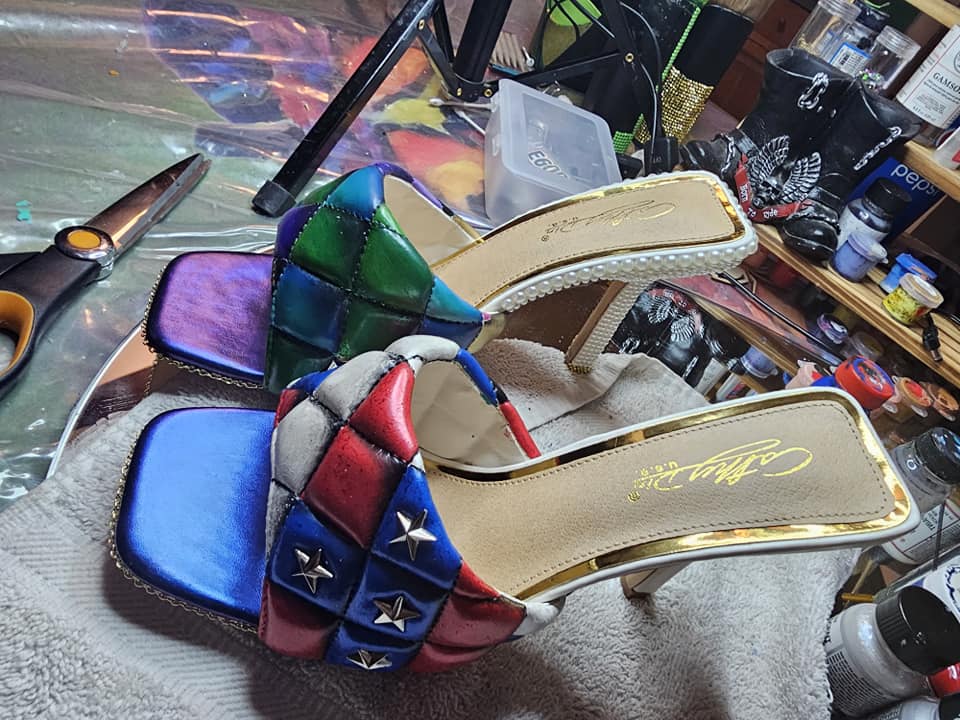 “American Mermaid” — Where Patriotism Meets Fantasy  OOAK