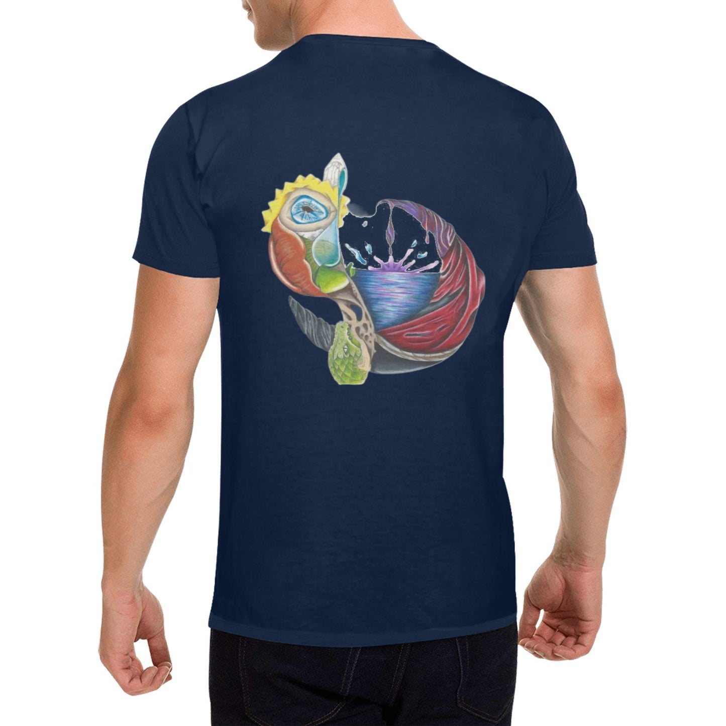 New Beginnings Original Design  T shirt Classic Men's T-shirt (USA Size)