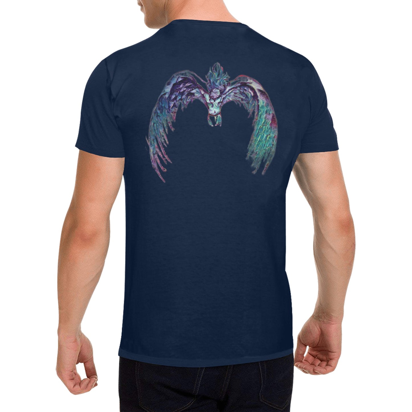 Guardian Angel Original Design (Filtered) Tshirt Classic Men's T-shirt (USA Size)