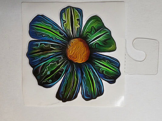 Tattoo Flower Sticker