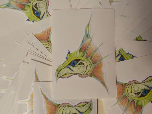 Water Dragon Sticker