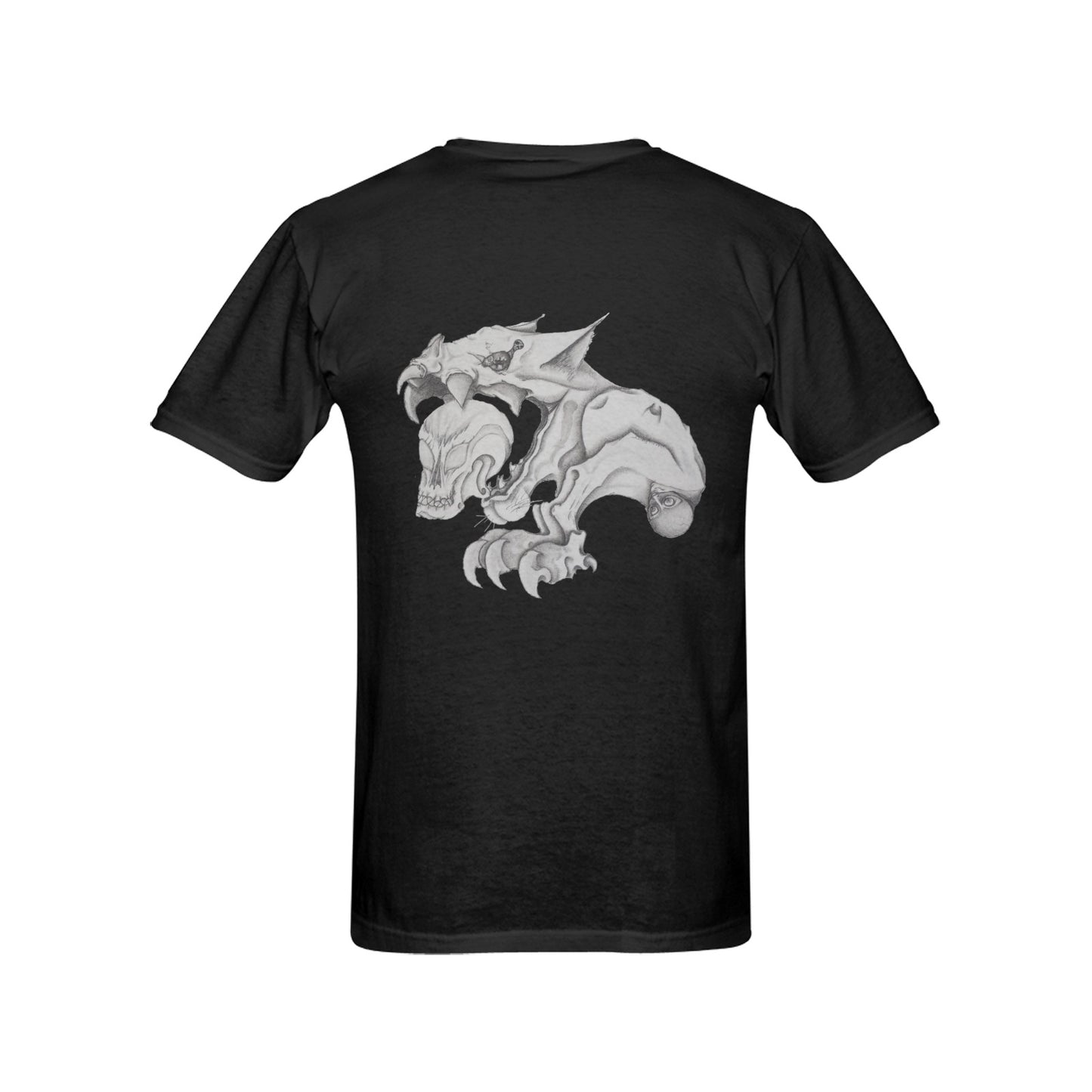 Cougar Presenting Original Design T shirt Classic Men's T-shirt (USA Size)