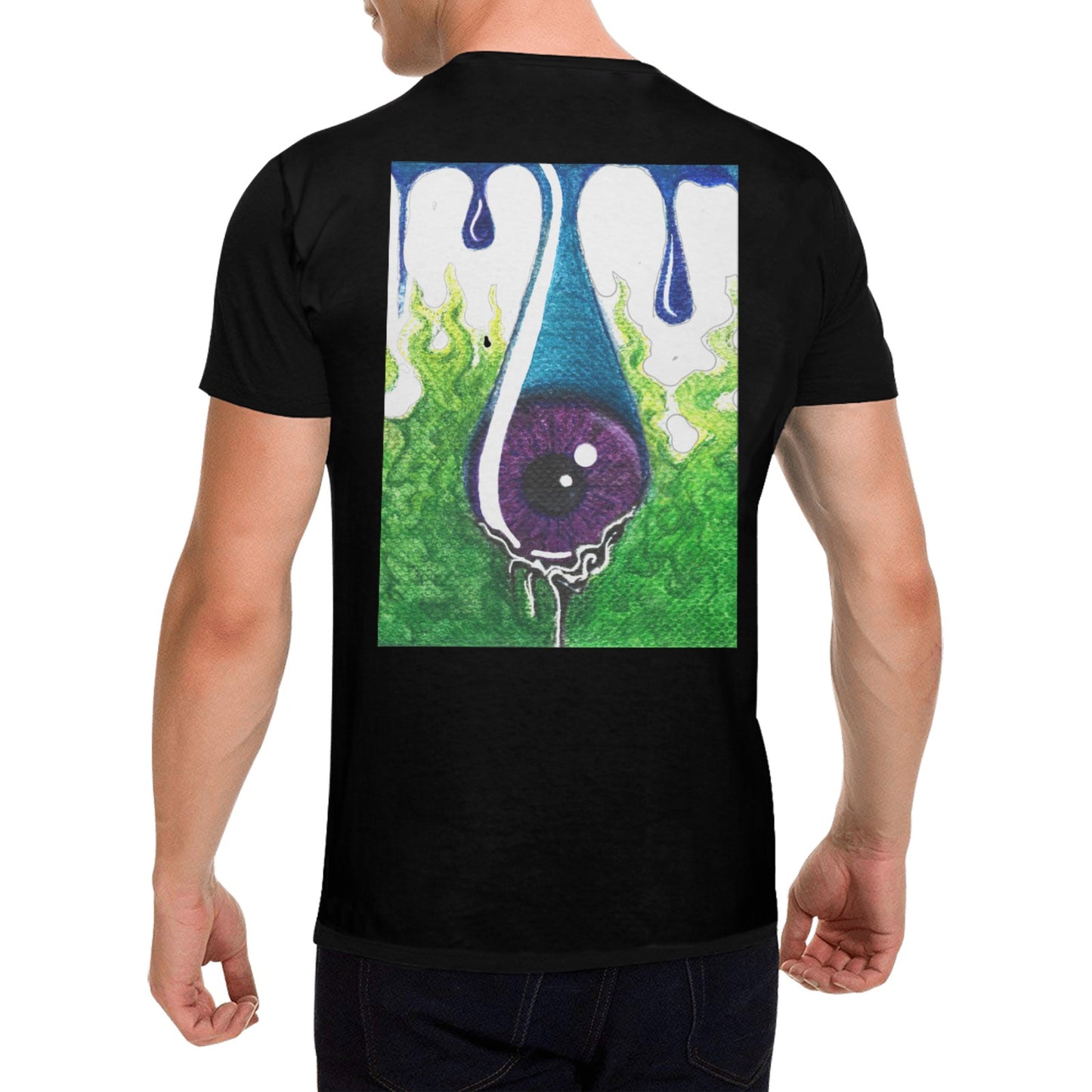 Florescent Vision Original Design T shirt Classic Men's T-shirt (USA Size)